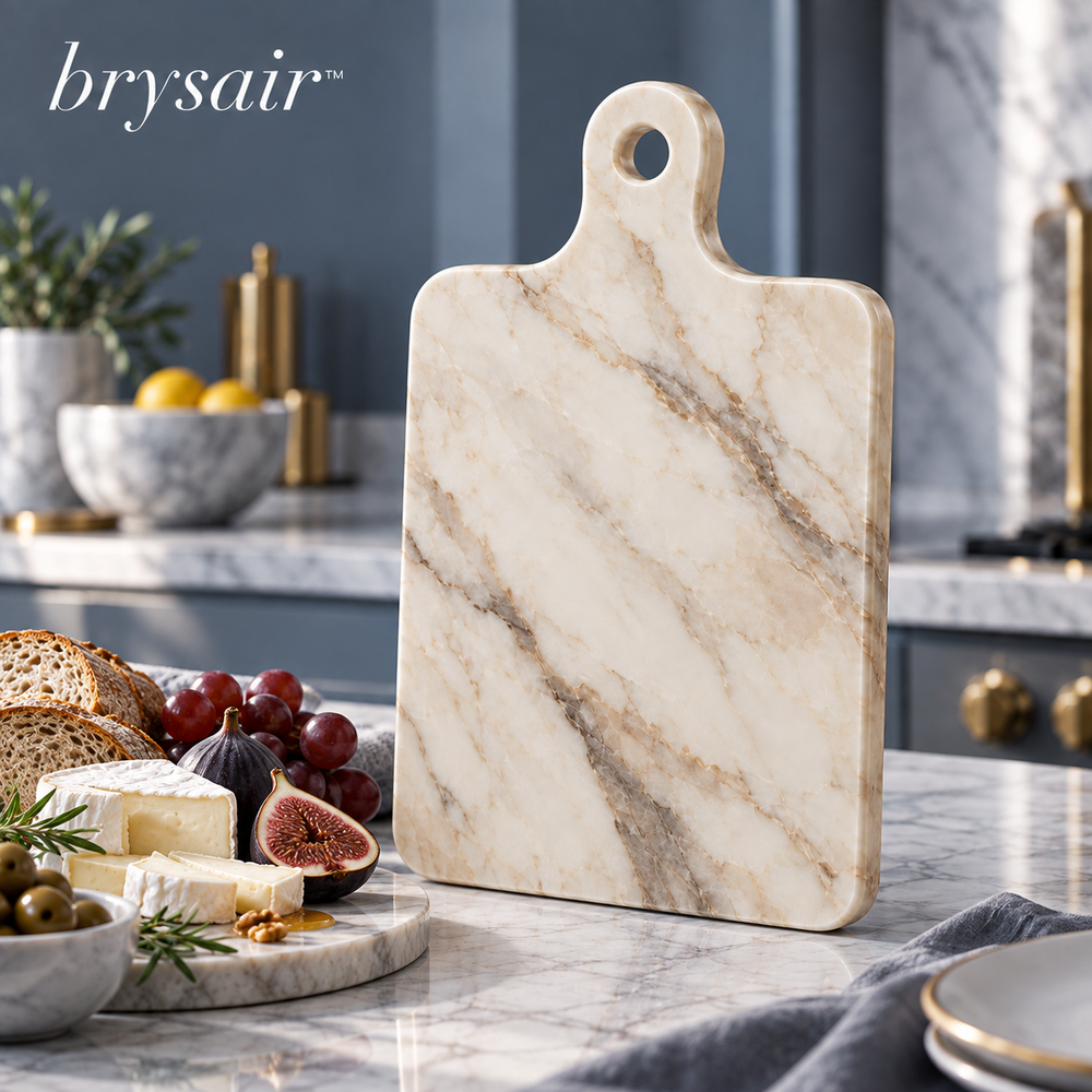brysair™ Aurelia Marble Serving Board