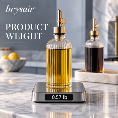𝒃𝒓𝒚𝒔𝒂𝒊𝒓™ Solenne Glass Oil & Vinegar Set